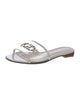 Salvatore Ferragamo Leather Slides