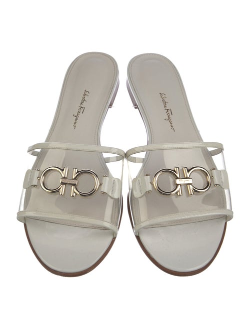 Salvatore Ferragamo Leather Slides