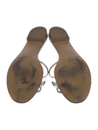 Salvatore Ferragamo Leather Slides