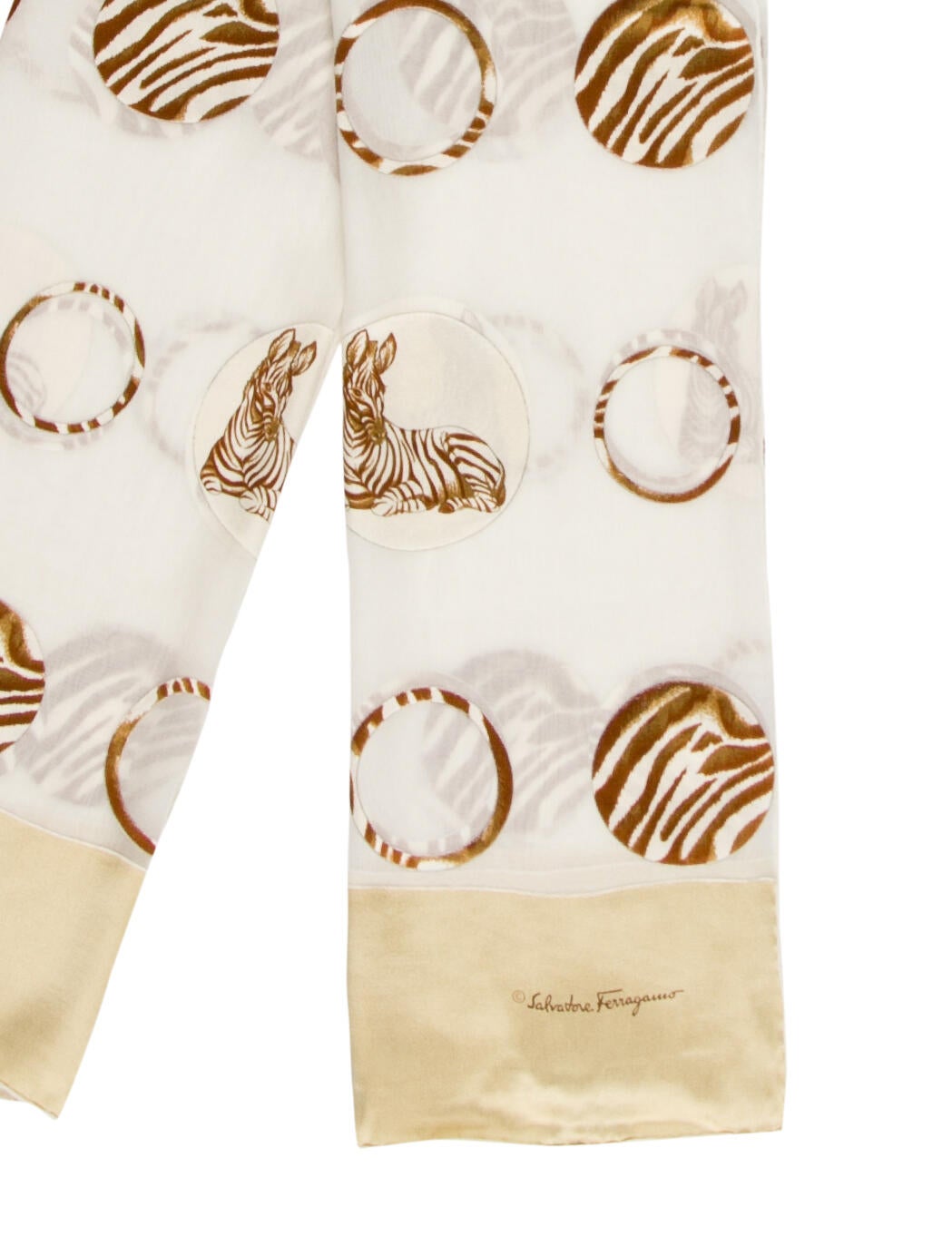 Salvatore Ferragamo Printed Scarf