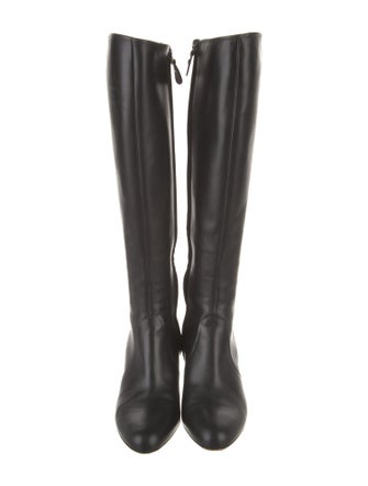 Salvatore Ferragamo Leather Boots