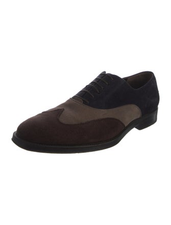 Salvatore Ferragamo Suede Oxfords