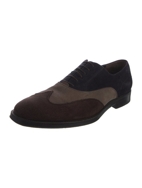 Salvatore Ferragamo Suede Oxfords
