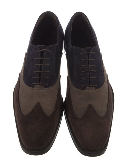 Salvatore Ferragamo Suede Oxfords