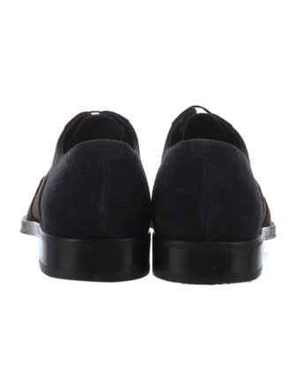 Salvatore Ferragamo Suede Oxfords