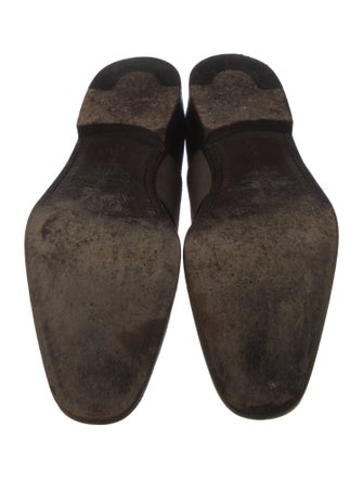 Salvatore Ferragamo Suede Oxfords