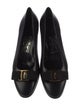 Salvatore Ferragamo Vara Bow Accent Leather Pumps