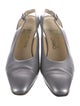 Salvatore Ferragamo Leather Slingback Pumps