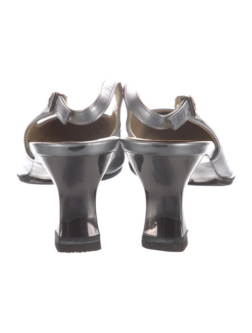 Salvatore Ferragamo Leather Slingback Pumps