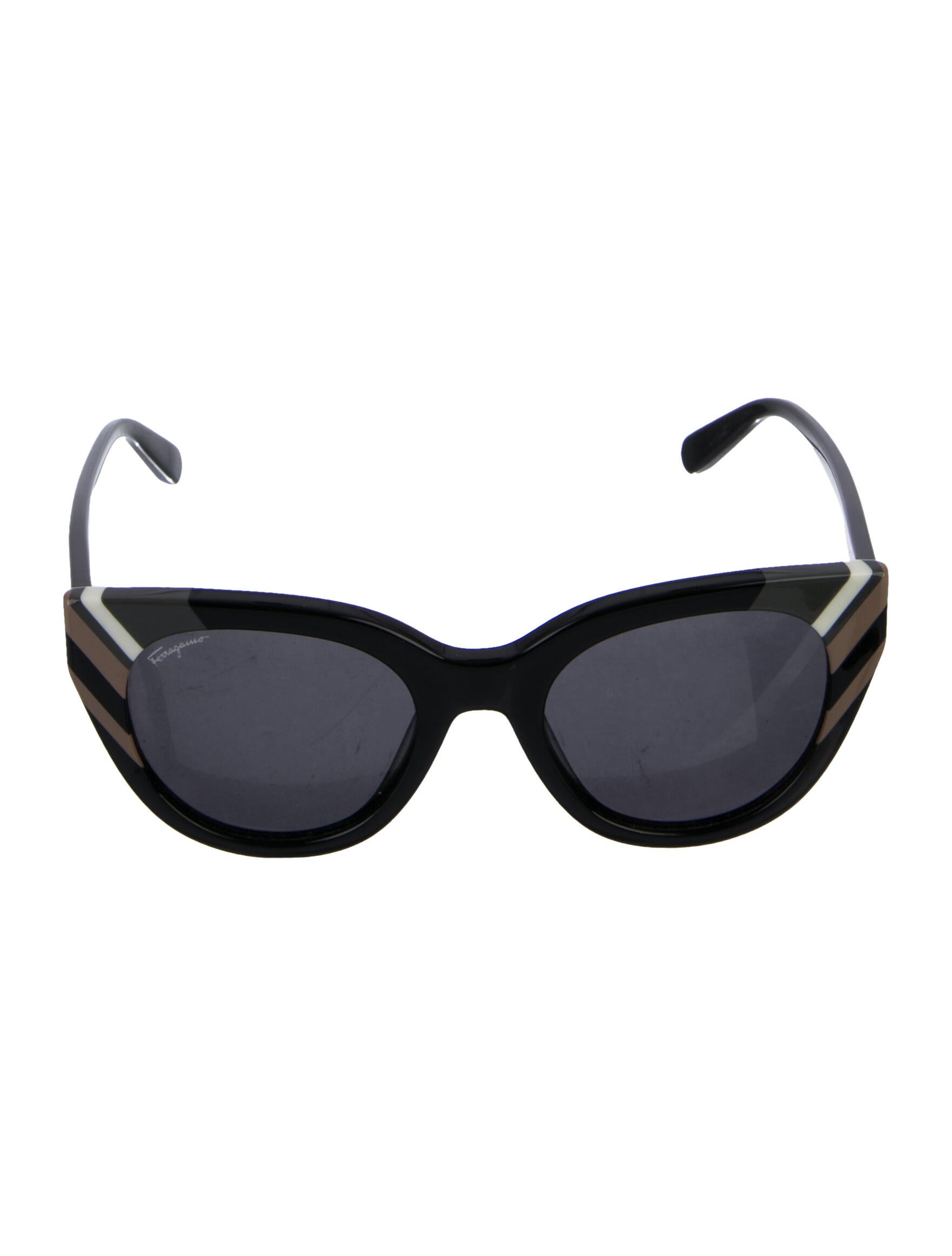 Salvatore Ferragamo Cat-Eye Mirrored Sunglasses