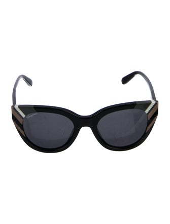 Salvatore Ferragamo Cat-Eye Mirrored Sunglasses