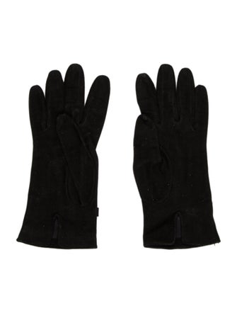 Salvatore Ferragamo Suede Winter Gloves