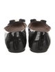Salvatore Ferragamo Vara Bow Accent Patent Leather Ballet Flats