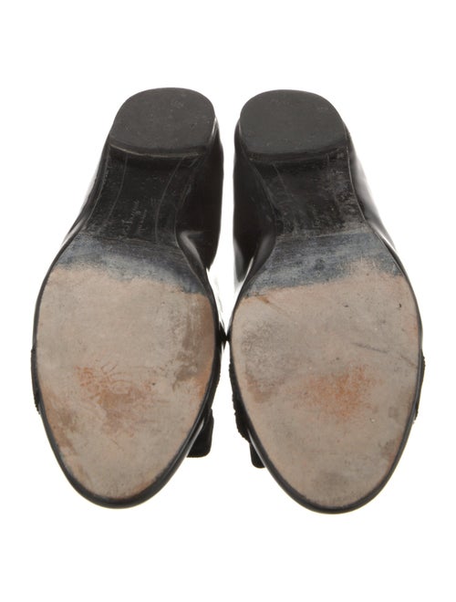 Salvatore Ferragamo Vara Bow Accent Patent Leather Ballet Flats