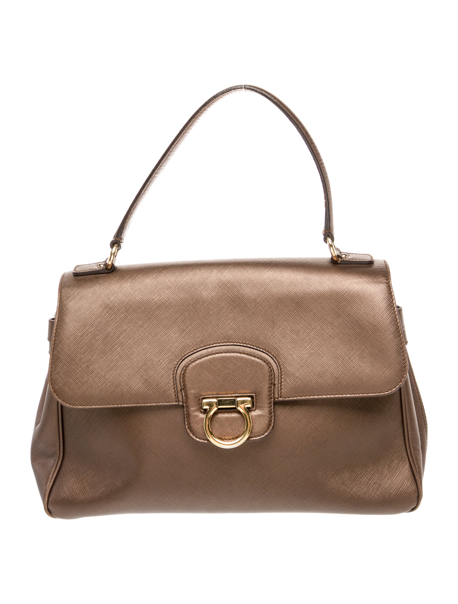 Salvatore Ferragamo Gancio Shoulder Bag