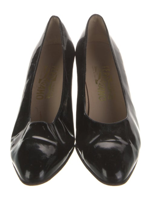 Salvatore Ferragamo Patent Leather Pumps