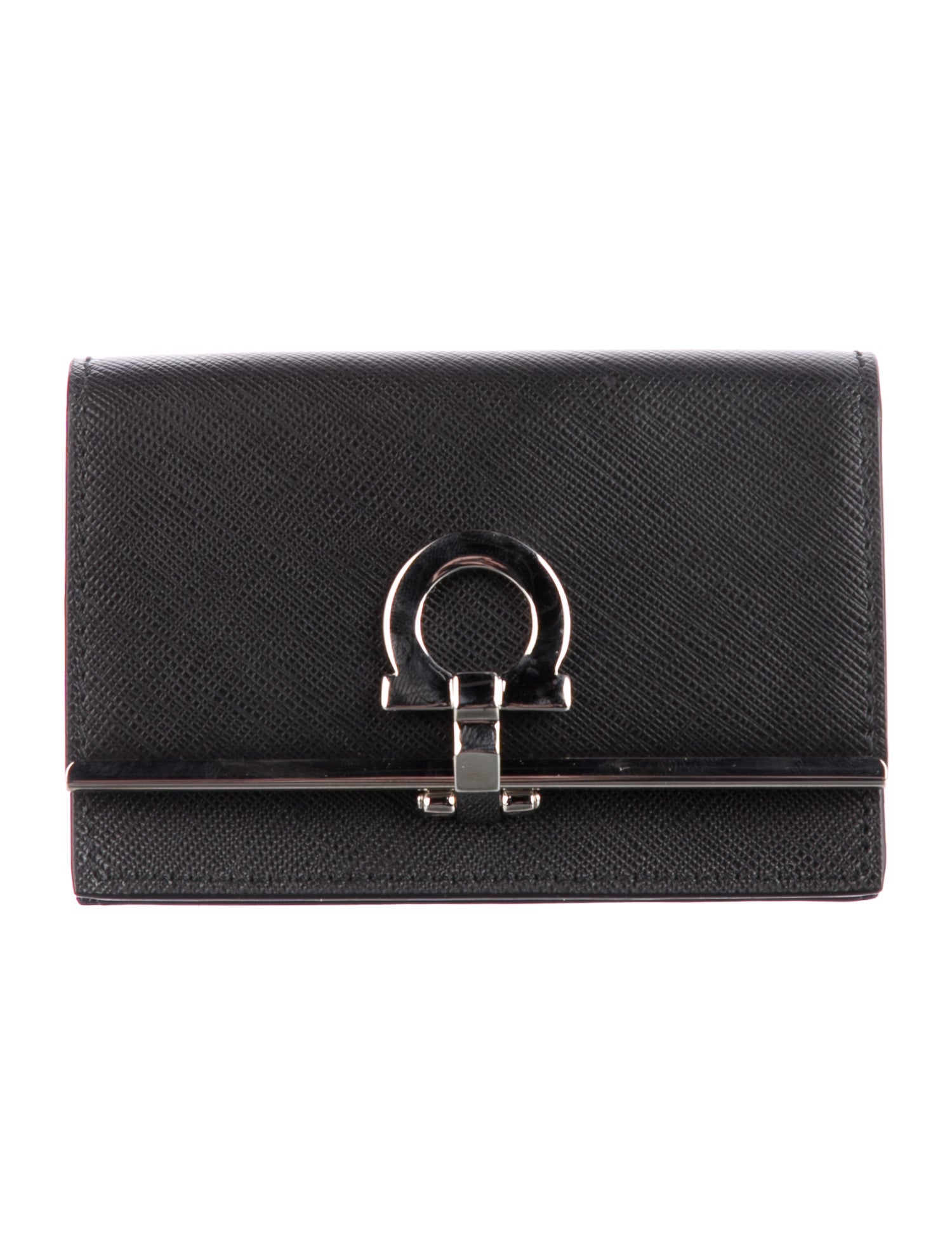 Salvatore Ferragamo Leather Card Holder