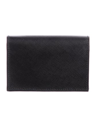 Salvatore Ferragamo Leather Card Holder