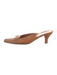 Salvatore Ferragamo Leather Mules