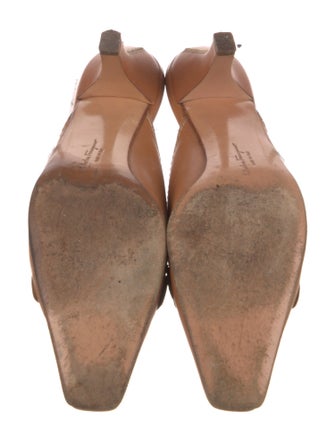 Salvatore Ferragamo Leather Mules