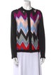 Salvatore Ferragamo Virgin Wool Printed Sweater
