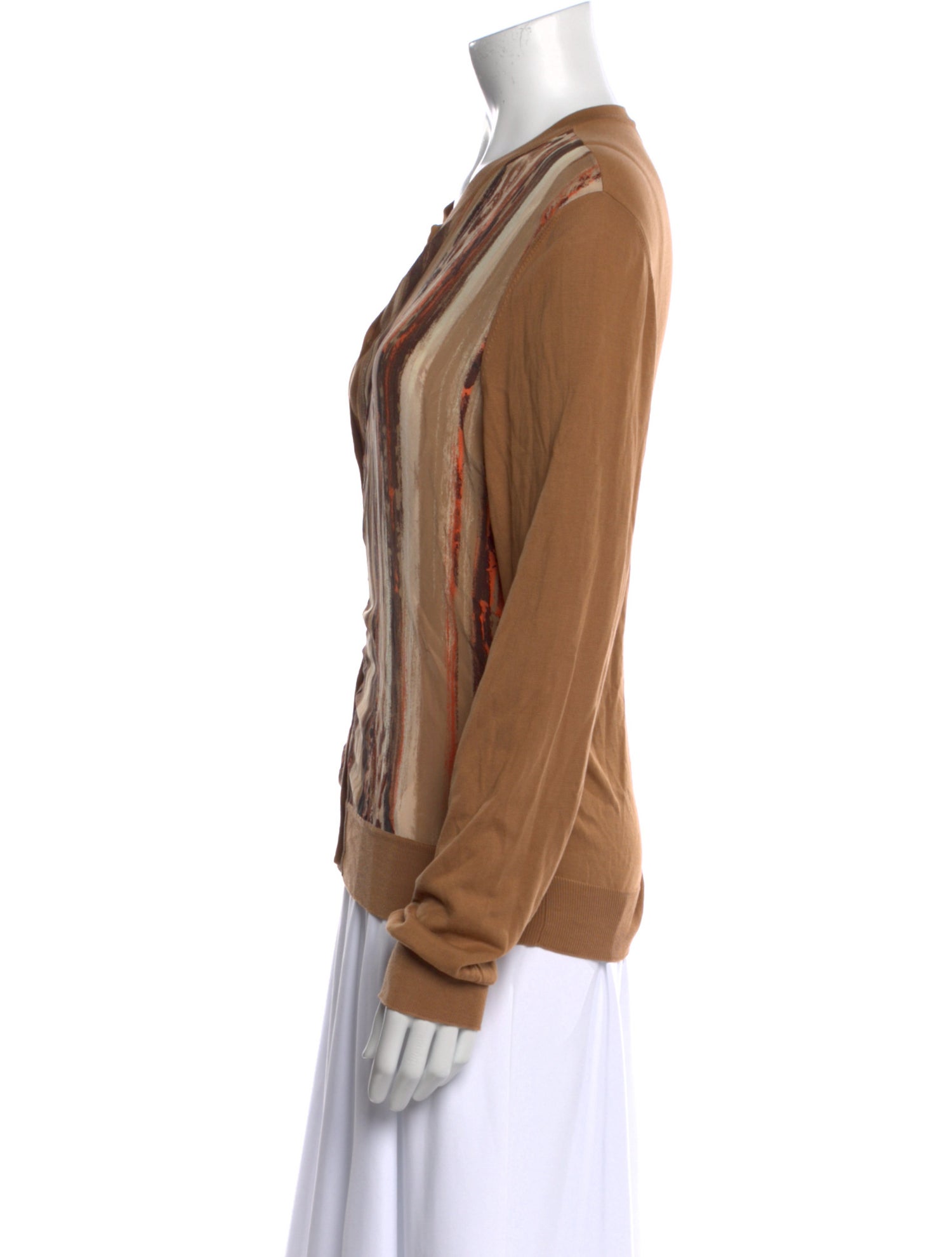 Salvatore Ferragamo Printed Crew Neck Sweatshirt