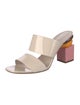 Salvatore Ferragamo Patent Leather Slides