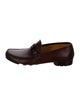 Salvatore Ferragamo Gancini Logo Leather Loafers