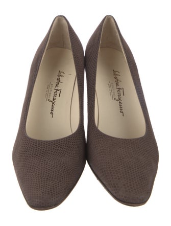 Salvatore Ferragamo Suede Pumps