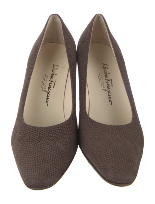 Salvatore Ferragamo Suede Pumps