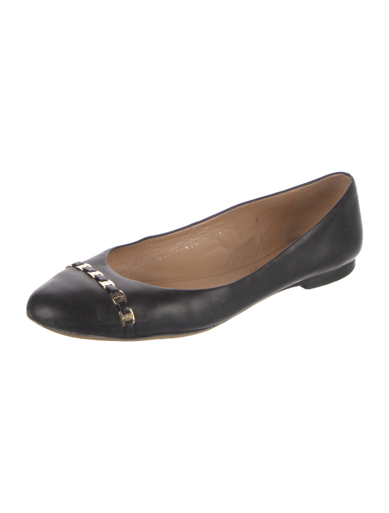 Salvatore Ferragamo Leather Ballet Flats