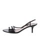 Salvatore Ferragamo Leather Slingback Sandals