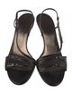 Salvatore Ferragamo Leather Slingback Sandals