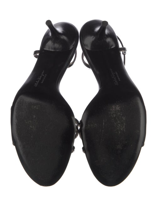 Salvatore Ferragamo Leather Slingback Sandals