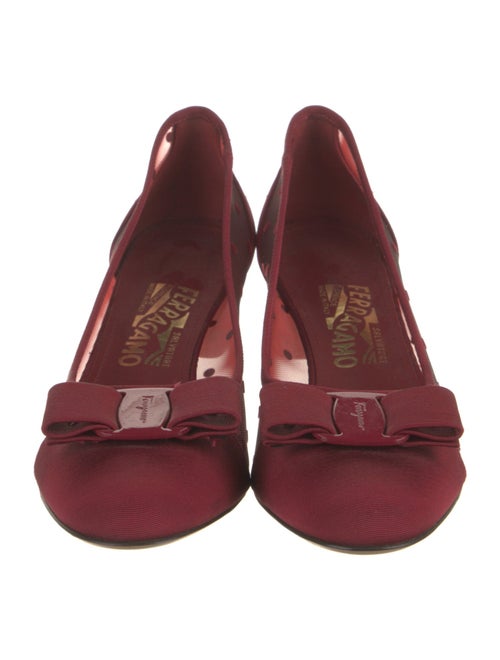 Salvatore Ferragamo Bow Accents Pumps