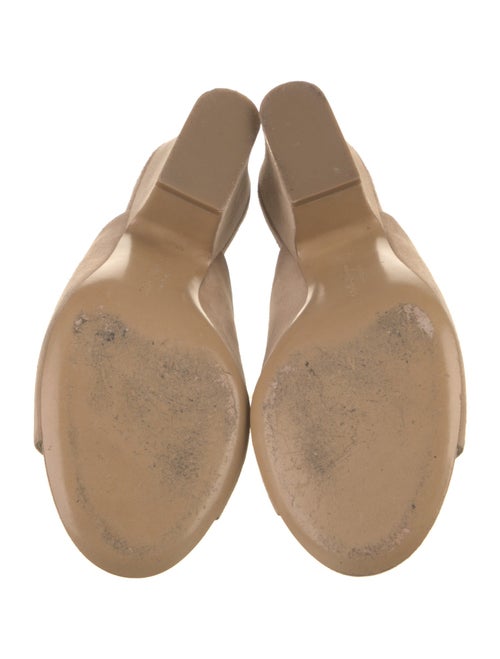 Salvatore Ferragamo Suede Slides