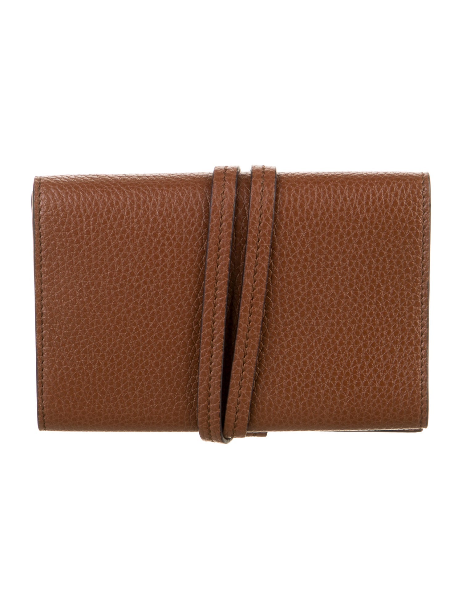 Salvatore Ferragamo Leather Compact Wallet