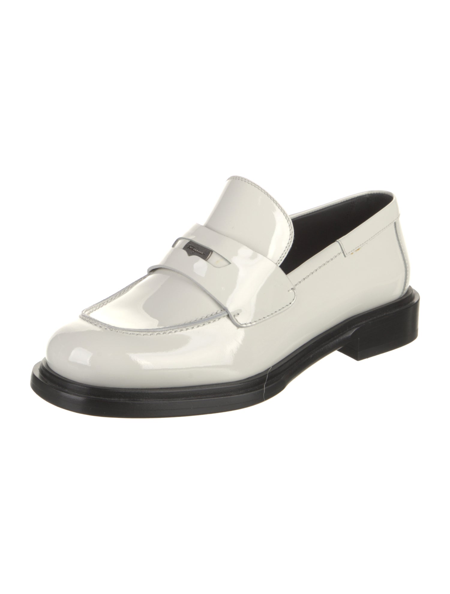 Salvatore Ferragamo Patent Leather Loafers