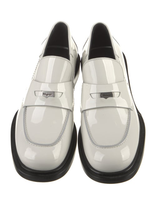 Salvatore Ferragamo Patent Leather Loafers