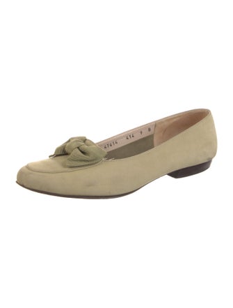 Salvatore Ferragamo Suede Flats