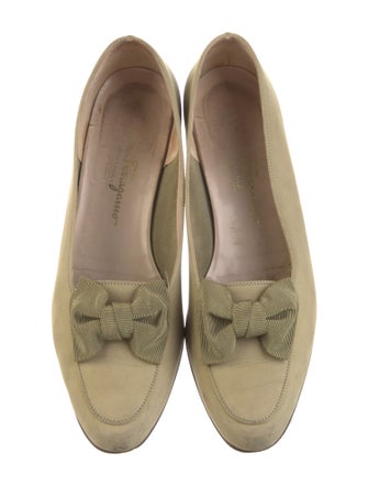 Salvatore Ferragamo Suede Flats