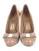 Salvatore Ferragamo Vara Bow Accent Patent Leather Pumps