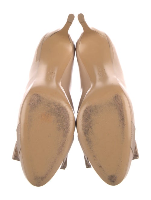 Salvatore Ferragamo Vara Bow Accent Patent Leather Pumps