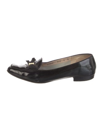 Salvatore Ferragamo Patent Leather Loafers