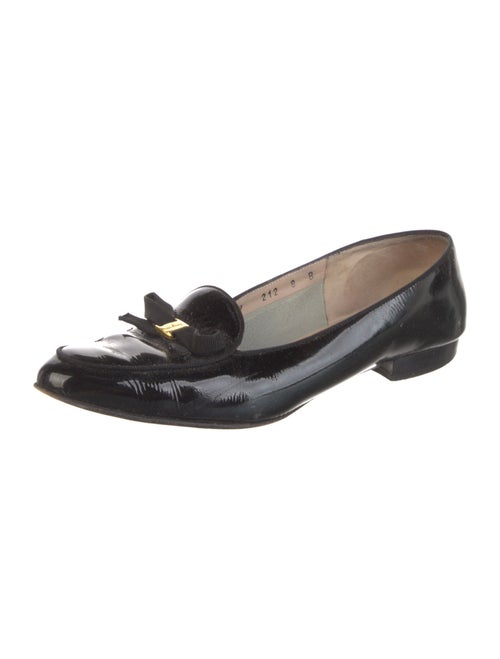 Salvatore Ferragamo Patent Leather Loafers