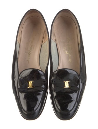 Salvatore Ferragamo Patent Leather Loafers