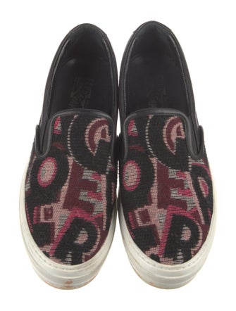 Salvatore Ferragamo Printed Sneakers