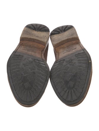 Salvatore Ferragamo Suede Lace-Up Boots