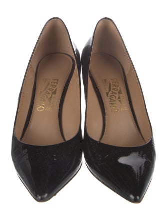 Salvatore Ferragamo Patent Leather Pumps
