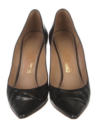 Salvatore Ferragamo Patent Leather Pumps